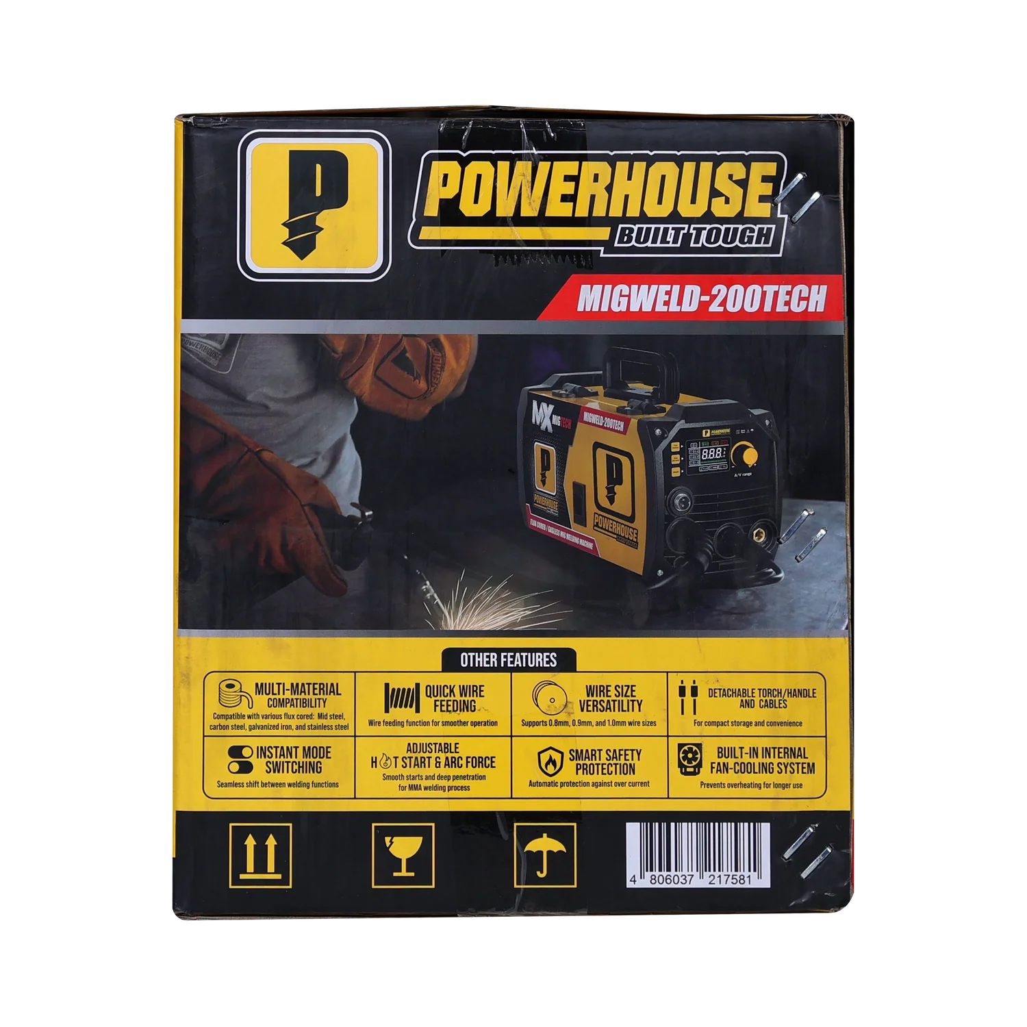 Migweld Gasless Inverter Welding Machine 200A - Image 5